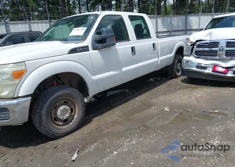 2011 Ford F-250 Xl из США, поврежденный, VIN 1FT7W2B60BEC21419